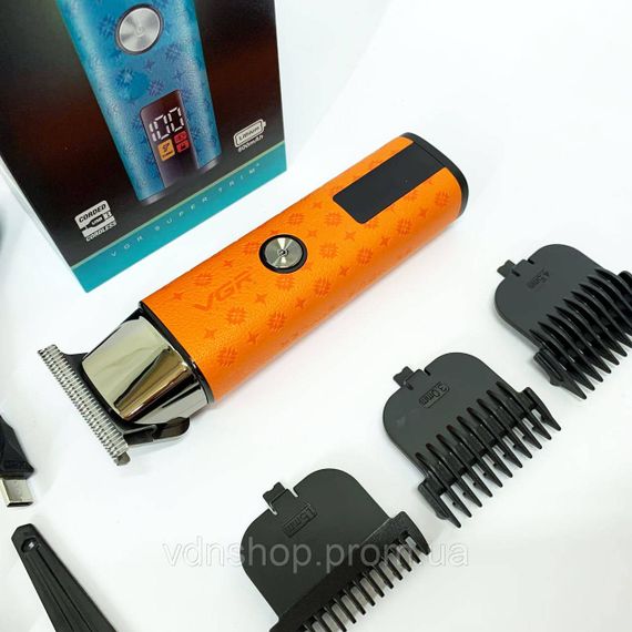 Профі машинка для стрижки волосся VGR, Перезаряджається набір для стрижки волосся WV-41 | Зображення 2