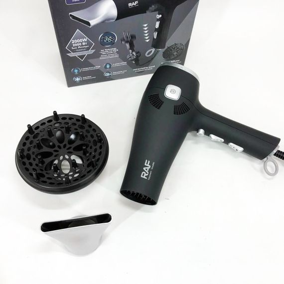 Фен для укладки с холодным обдувом, Фен для разных типов волос красивой укладки волос AY-50 | Зображення 3