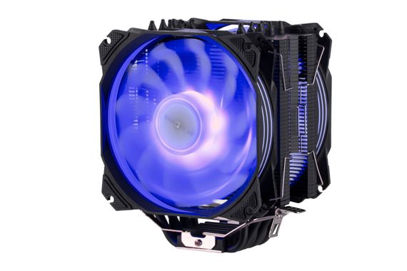 Процессорный кулер 2E GAMING AIR COOL (AC120D6) ARGB,775,115X,1366,2011,FM1,FM2,AM2,AM2+,AM3,AM3+,AM4, 2x120мм,TDP 180W (2E-AC120D6-ARGB) | Зображення 3