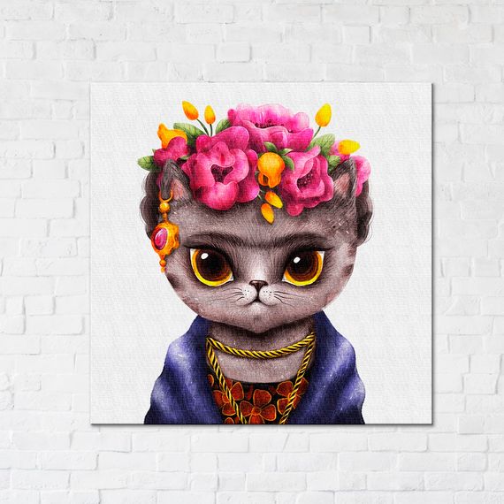 Киця Фріда ©Маріанна Пащук