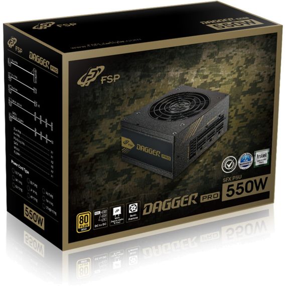 Блок живлення FSP 550W SFX DAGGER PRO (SDA2-550) | Зображення 8