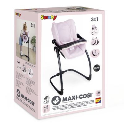Аксессуар к кукле Smoby Кресло Maxi-Cosi 3 в 1. розовая жемчужина, 43 x 41 x 71 см, 3+ (7600240242) | Зображення 1