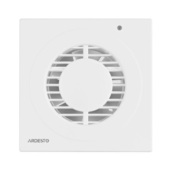 Витяжний вентилятор ARDESTO BFO-120W 20 Вт, 150 м3/г, 2300 об./хв., 35 дБ, білий (BFO-120W) | Зображення 2