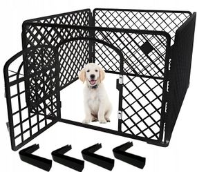 Манеж для тварин – клітка 90x90x60 см 🐶🐰