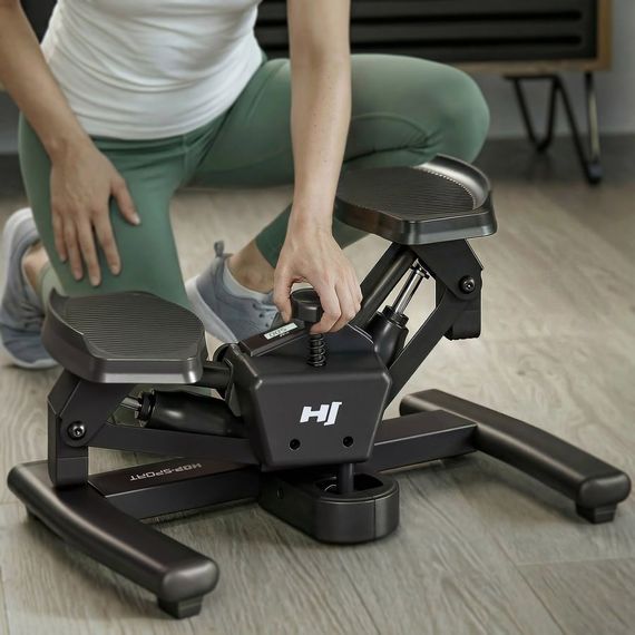 Степпер Hop-Sport HS-060S 2в1 Snash чорний | Зображення 1