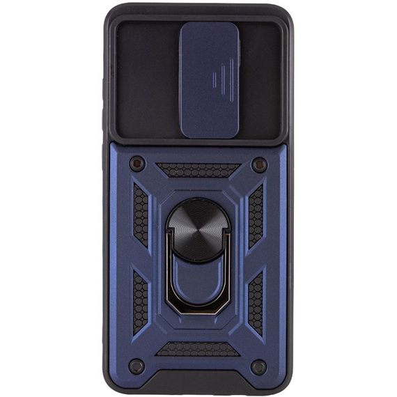 Чохол Ummi Camshield Serge Ring для Xiaomi Redmi Note 8 Pro Синій | Зображення 1