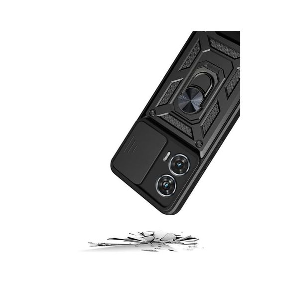 Чохол до мобільного телефона BeCover Military Motorola Moto G85 Black (712163) | Зображення 2