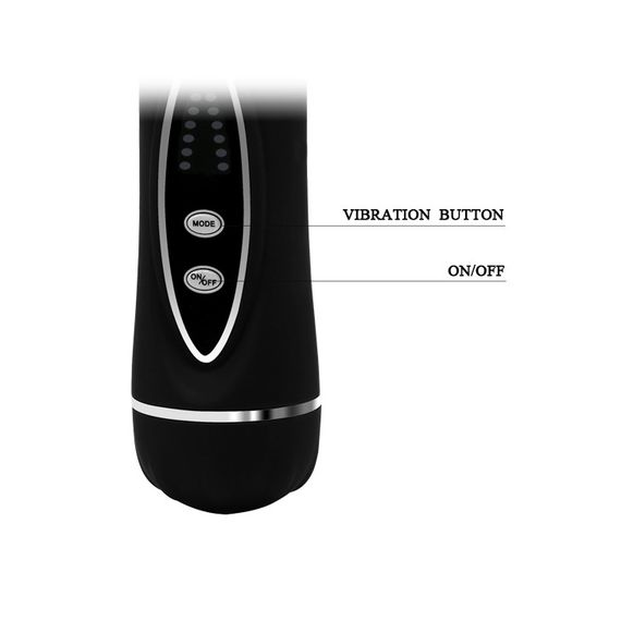 Вібратор зі змінними насадками - Power Wand Massage Kit Black Sex Aura | Зображення 3