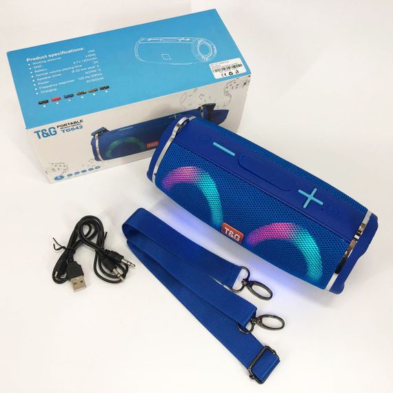 Bluetooth колонка з функцією радіо TG642, Акустичні колонки з блютузом, Колонка для вечірки на вулиці SW-28 | Зображення 6