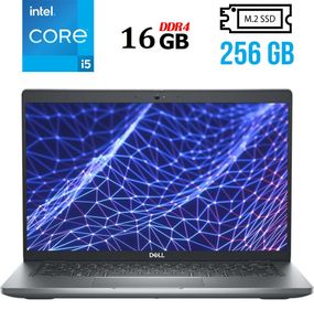 Ультрабук Dell Latitude 5430 / 14" (1920x1080) IPS / Intel Core i5-1245U (10 (12) ядер по 1.6 - 4.4 GHz) / 16 GB DDR4 / 256 GB SSD M.2 / Intel Iris Xe Graphics / WebCam / Fingerprint / USB 3.2 / HDMI / Windows 10 б/у