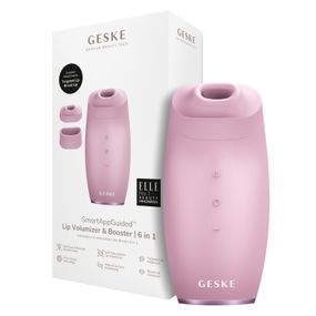 Пристрій для збільшення об'єму губ GESKE Lip Volumizer&Booster 6в1 pink