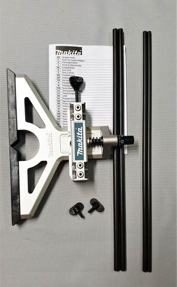 Направляюча (паралельний упор) для фрезера Makita M3600, M3602, MT360, MT362, RP0900, RP0910, RT0702C, RT0701C RP1110C, RP1111C, RP1800F, RP1801F, RP1802F, RP1803F, RP2300FC, RP2301F, RP2302F, RP2303FC, DRT50, RT001G (195136-9) | Зображення 3