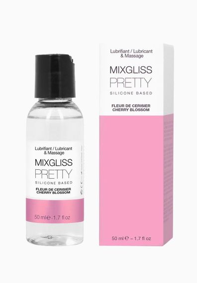Лубрикант на силиконовой основе MixGliss PRETTY - FLEUR CERISIER (50 мл) с ароматом цветков вишни Sex Aura