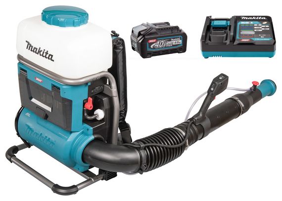 Обприскувач ранцевий акумуляторний Makita PM001GZ01 BEO1 (15 л, 180-1400 мл/хв, 64 м/с, 14.3 м³/хв, BL, XGT 40 В)
