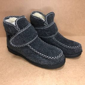 Жіночі суконні бабуші 41р, Зимові дутики для жінок, Жіночі дутики з текстилю Бурки повстяні YK-51