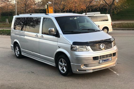 Дефлектор капоту (EuroCap) для Volkswagen T5 Multivan 2003-2010рр | Зображення 2