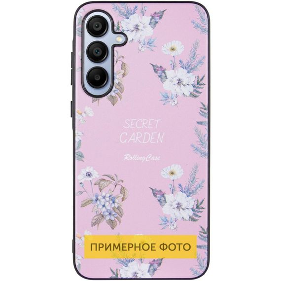 TPU+PC чехол Secret Garden для Xiaomi Poco X6 / Note 13 Pro 5G Pink | Зображення 1