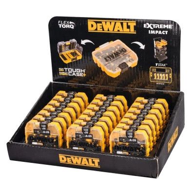 Набор бит DeWALT EXTREME FLEXTORQ, Torx, T20, L= 25 мм, 25 шт, кейс TOUGH CASE (DT70557T) | Зображення 3