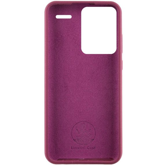 Чохол Silicone Cover Lakshmi (AAA) для Xiaomi Redmi Note 13 Pro+ Бордовий / Plum | Зображення 1