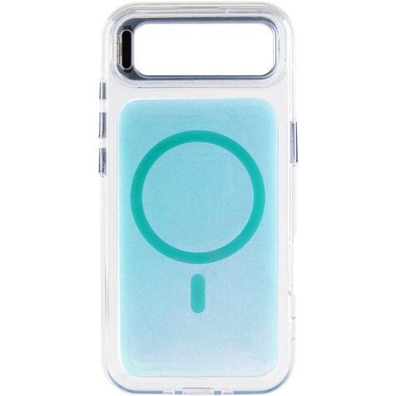Чохол TPU+PC Jewel Sparkle with Magnetic Fit для Apple iPhone 17 Air (6.5") Aqua Blue | Зображення 2