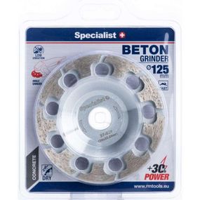 Диск алмазный шлифовальный для бетона Specialist+ BETON 125 м