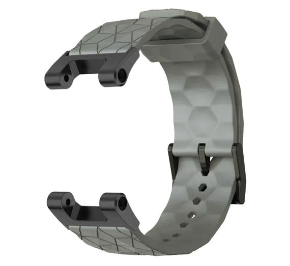 Ремінець Primolux Dimond силіконовий для годинника Xiaomi Amazfit T-Rex (A1918) / T-Rex Pro (A2013) - Grey | Зображення 1