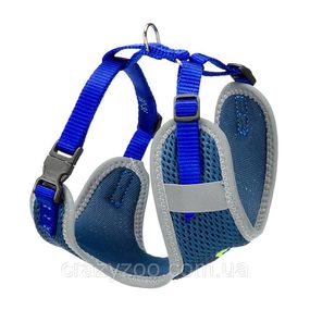 Шлея для собак и котов Ferplast Nikita P XXS синяя A: 15-22 см B: 22-33 см 1 см 75468603