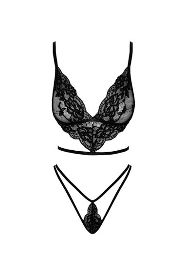 Комплект Kissable French Kiss Set Чорний L/XL | Зображення 9
