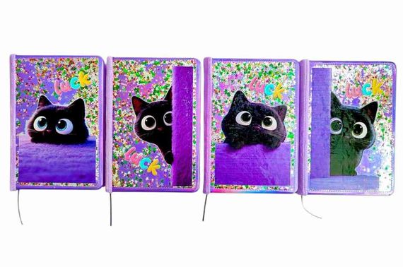 Блокнот А5, 763937ML PU Cat 2 р.14×21см, 80 арк