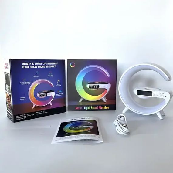 LED лампа - зарядна станція Luxun 15W з бездротовою зарядкою | Зображення 8