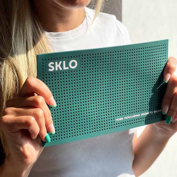Антискользящий коврик SKLO для поклейки защиты экрана смартфонов (22x13 см) | Зображення 4