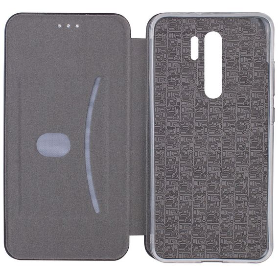 Кожаный чехол-книжка Classy для Xiaomi Redmi 9 Синий | Зображення 2