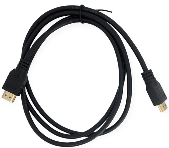 HDMI кабель шнур позолота мідь для TV DVD SAT чорний 1.5 метра HDMI to HDMI