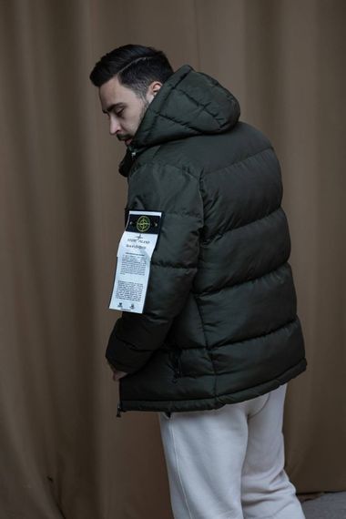 Куртка зимова Stone Island хакі | Зображення 2
