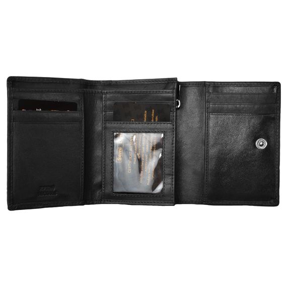 Гаманець жіночий шкіряний Semi Line RFID Black (P8272-0) | Зображення 1