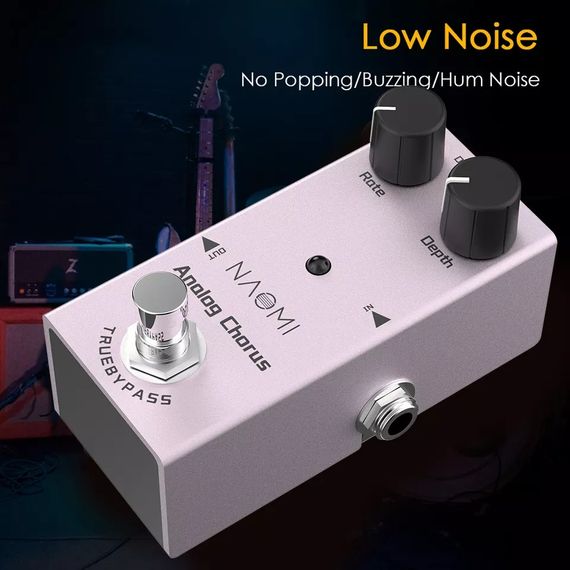 Гітарна педаль ефектів хорус Naomi Analog chorus для електрогітари гітари | Зображення 2