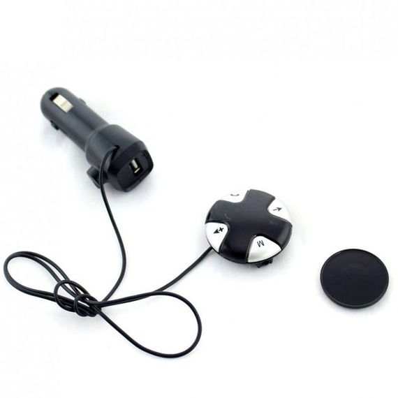 Трансмиттер модулятор MP3 UKC CM-S25 с магнитным держателем, Автомобильный трансмиттер bluetooth | Зображення 5