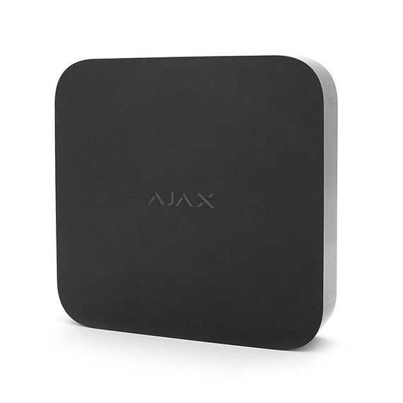 Сетевой видеорегистратор Ajax NVR (8ch) black, разрешение до 4К, емкость | Зображення 3