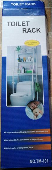Напольна стійка органайзер Toilet Rack XPRO, чорний (43322-_475) | Зображення 8
