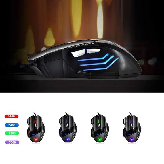 Провідна ігрова миша з регульованим DPI 400-5500 XPRO X7 (lp-80555_239) | Зображення 4