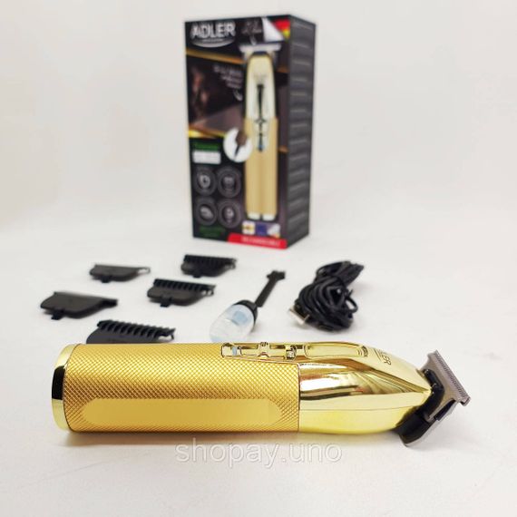 Машинка для точної стрижки бороди і волосся Adler AD-2836G, Відмінна машинка для стрижки волосся EY-22 | Зображення 3