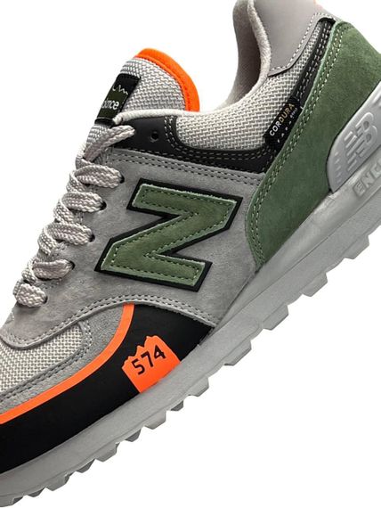 Кросівки чоловічі N3ew B3alan3ce 574 TP2 Gray Green Orange , В'єтнам 44 28.0 см | Зображення 5