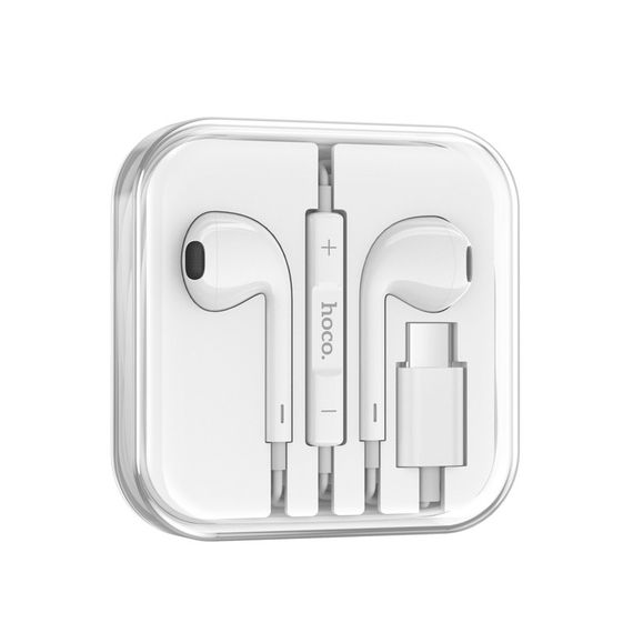 Навушники Hoco M101 Crystal joy wire-controlled digital earphones Type-C. Навушники для смартфона | Зображення 6