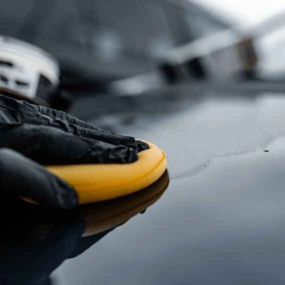 Губка-аппликатор для восков и полиролей K2 Gold Aplikator желтая (L710) | Зображення 1