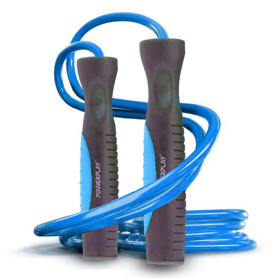 Скакалка Паверплей 4204 Classic Jump Rope Блакитна (2,7m.)