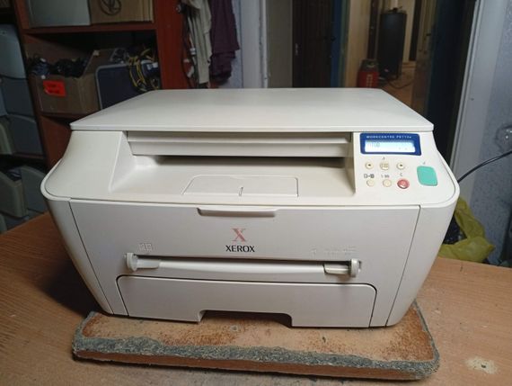 БФП Xerox WorkCentre PE114e / Лазерний монохромний друк / 600 x 600 dpi / A4 / 14 стор/хв / USB 2.0 б/в | Зображення 1
