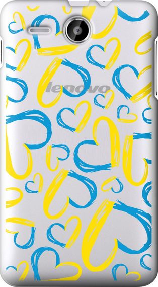 Чехол на Lenovo A529 Сердца UA "5292u-200-17620"