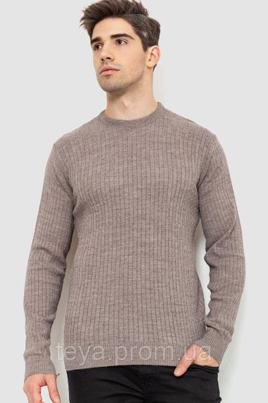 Светр чоловічий, колір моко, розміри L, XL, XXL FA_003909