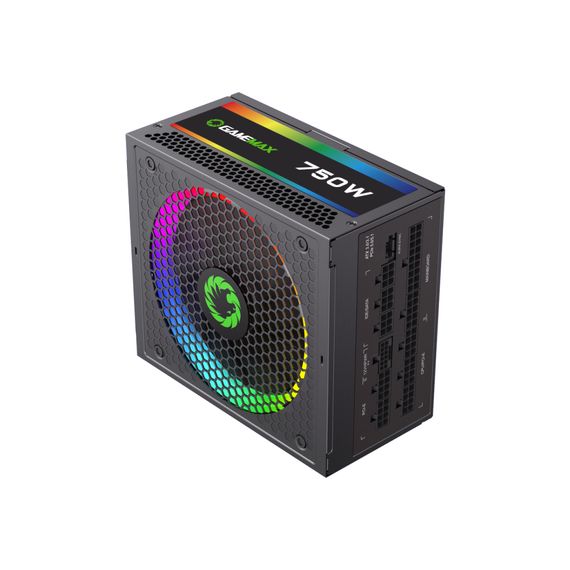 Блок живлення Gamemax 750W (RGB 750 PRO (ATX3.03.1 PCIe5.0) | Зображення 5