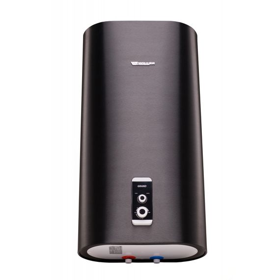 Водонагрівач WILLER Grand, 2,0 кВт, "сухий" ТЕН, 50 л, прямокутний, вертикальний, чорний алюміній (EV50DR) | Зображення 7